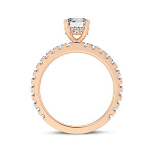 1CT ROUND SIGNATURE ENGAGEMENT RING