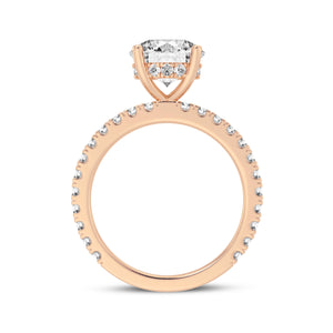 2CT ROUND SIGNATURE ENGAGEMENT RING