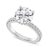 3CT ROUND SIGNATURE ENGAGEMENT RING