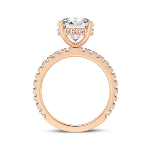 3CT ROUND SIGNATURE ENGAGEMENT RING