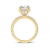 3CT ROUND SIGNATURE ENGAGEMENT RING