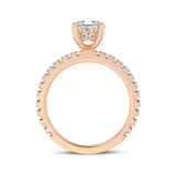 2CT OVAL SIGNATURE ENGAGEMENT RING