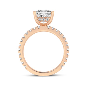 2CT PRINCESS SIGNATURE ENGAGEMENT RING