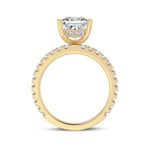 2CT PRINCESS SIGNATURE ENGAGEMENT RING