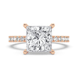 3CT PRINCESS SIGNATURE ENGAGEMENT RING