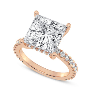 5CT PRINCESS SIGNATURE ENGAGEMENT RING