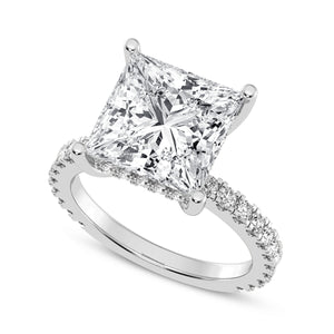 5CT PRINCESS SIGNATURE ENGAGEMENT RING