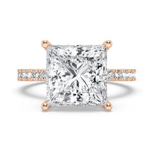 5CT PRINCESS SIGNATURE ENGAGEMENT RING