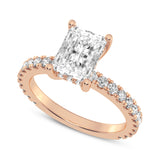 2CT RADIANT SIGNATURE ENGAGEMENT RING