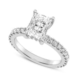 2CT RADIANT SIGNATURE ENGAGEMENT RING