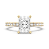 2CT RADIANT SIGNATURE ENGAGEMENT RING