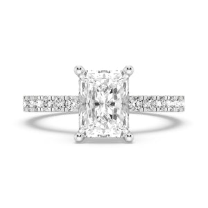 2CT RADIANT SIGNATURE ENGAGEMENT RING