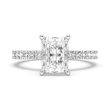 2CT RADIANT SIGNATURE ENGAGEMENT RING