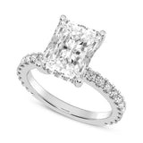 3CT RADIANT SIGNATURE ENGAGEMENT RING