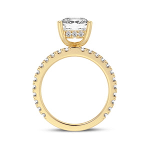 3CT RADIANT SIGNATURE ENGAGEMENT RING