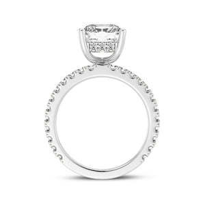 3CT RADIANT SIGNATURE ENGAGEMENT RING