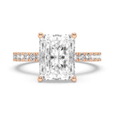 3CT RADIANT SIGNATURE ENGAGEMENT RING