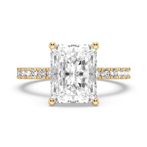 3CT RADIANT SIGNATURE ENGAGEMENT RING