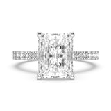 3CT RADIANT SIGNATURE ENGAGEMENT RING