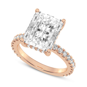 5CT RADIANT SIGNATURE ENGAGEMENT RING