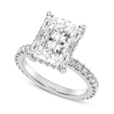 5CT RADIANT SIGNATURE ENGAGEMENT RING