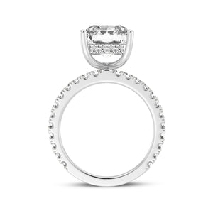 5CT RADIANT SIGNATURE ENGAGEMENT RING