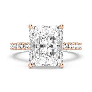 5CT RADIANT SIGNATURE ENGAGEMENT RING