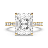 5CT RADIANT SIGNATURE ENGAGEMENT RING