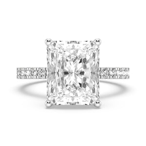 5CT RADIANT SIGNATURE ENGAGEMENT RING